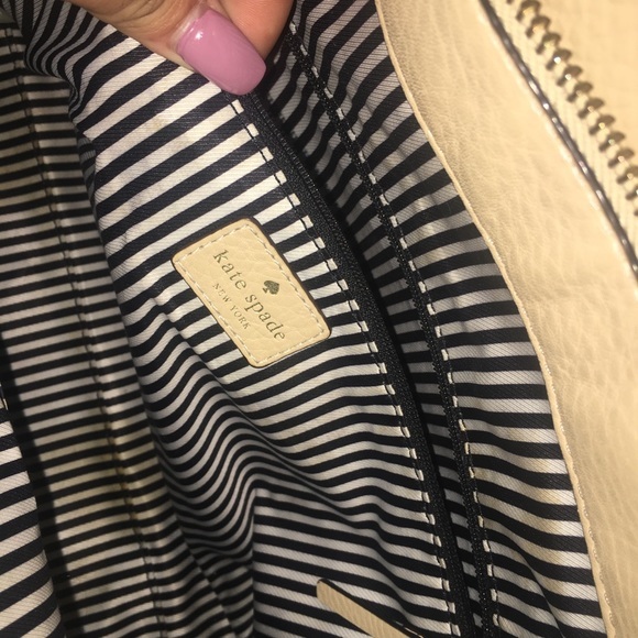 ♠️ Kate Spade Tan Handbag - Picture 6 of 8